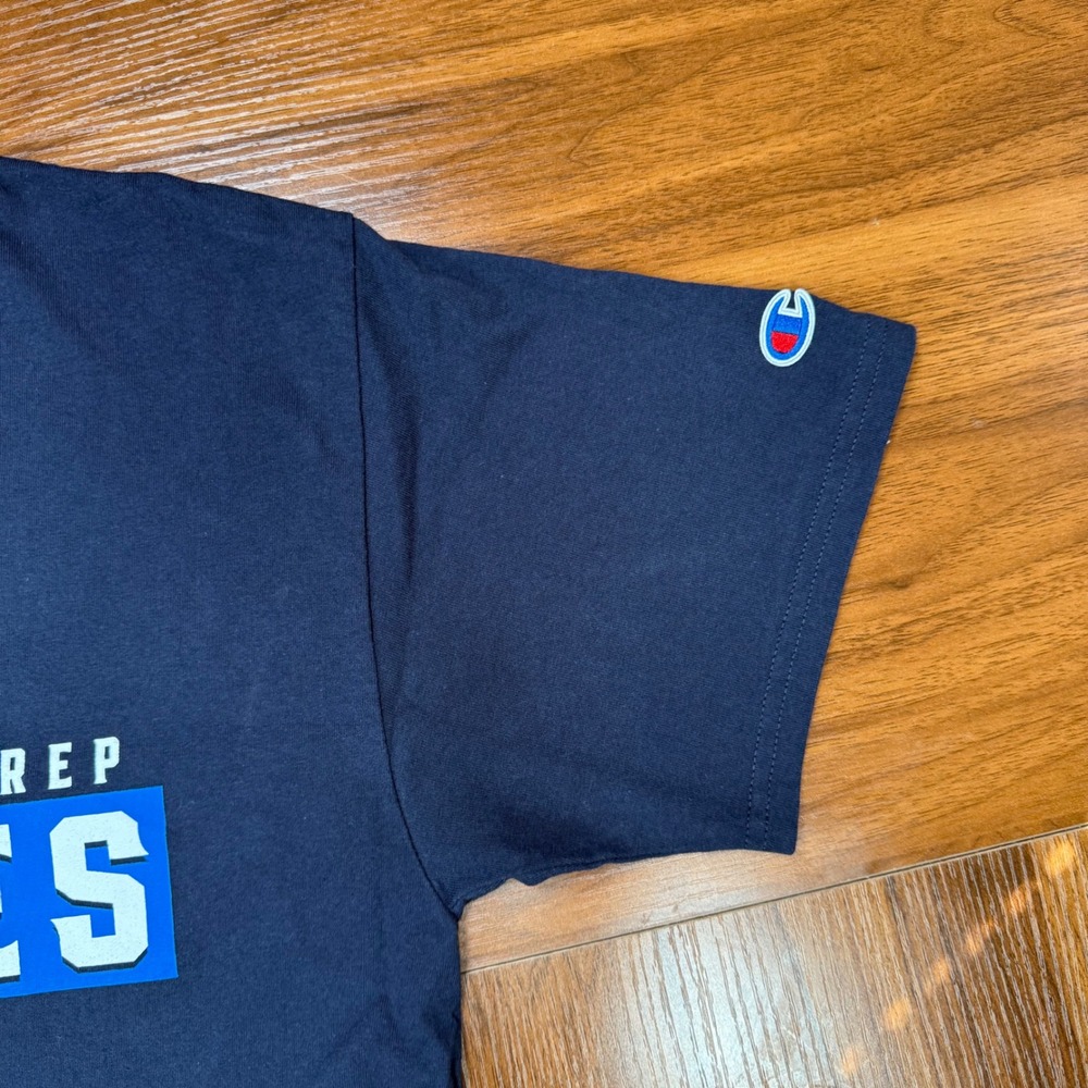 Champion Mens Seton Hall Prep Pirates Graphic T-Shirt Navy Blue Size M SHP 1856 - Picture 3 of 6